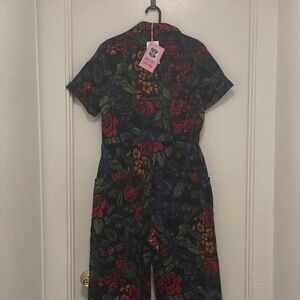 Lucy & Yak Floral Jumpsuit Romper Playsuit Size 12